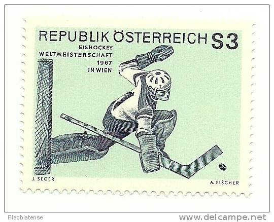 1967 - Austria 1069 Mondiali Di Hockey    ------ - Hockey (sur Glace)