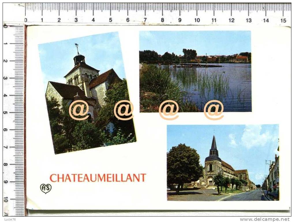CHATEAUMEILLANT - 3 Vues - N° 04 - Châteaumeillant
