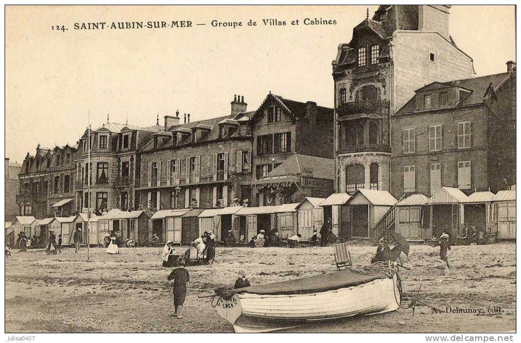 SAINT AUBIN SUR MER (14) Plages Villas Animation - Saint Aubin