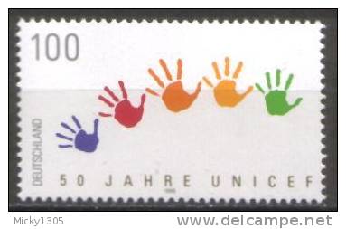 Germany - Mi-Nr 1869 Postfrisch / MNH ** (u464) - UNICEF