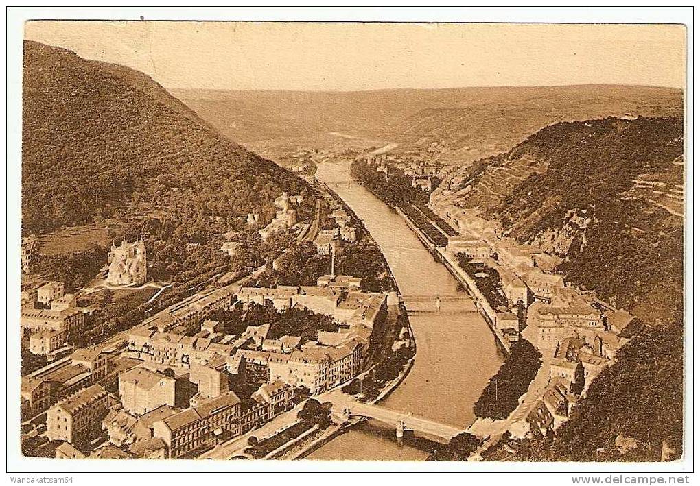 AK 901 Bad Ems Totalansicht 14. 8. 11 4-5 N. EMS **b N. Blankenberghe 15 VIII 1911 9 -10 BLANKENBERGHE Mehrfachfrankatur - Bad Ems