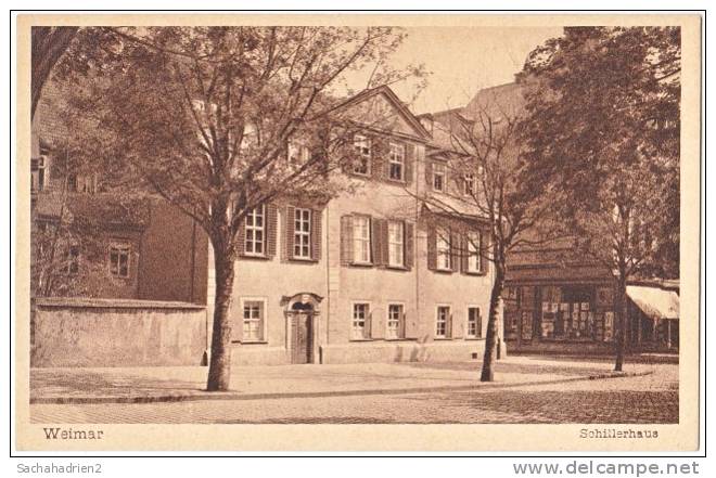 WEIMAR. Schillerhaus - Weimar