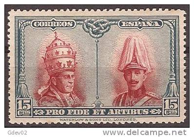 ES408-A844.Spain.Espagne.Alfonso Xlll Y Pio Xl.CATACUMBA  DE SAN DAMASO EN ROMA.1928 (Ed 408**) Nuevo, Sin Charnela - Nuevos