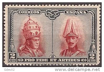 ES418-A846.Spain.Espagne .Alfonso Xlll Y Pio Xl.CATACUMBA  DE SAN DAMASO EN ROMA.1928 (Ed 418**) Nuevo, Sin Charnela - Nuevos