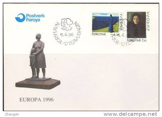 FAROE  EUROPA  CEPT 1996  FDC - 1996