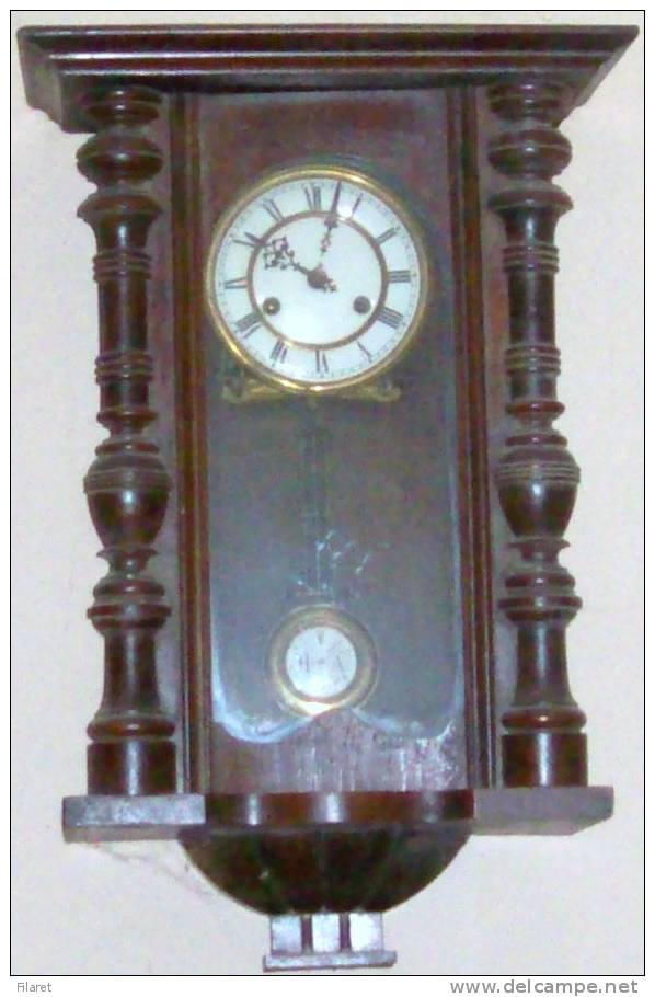 WALL CLOCK  PENDULUM KIENZLE, 1900 Period - Wanduhren