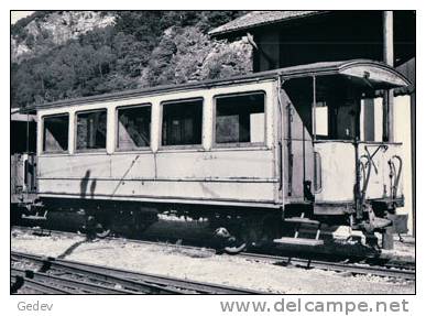 Chemin De Fer, Train, Wagon à Bignasco 1964, Photo Grandguillaume BVA 23.1 LPB - Bignasco