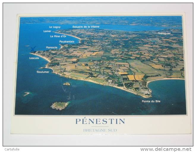 Lot 404 (achat Direct)                Pénestin  Une Croix Sur Carte - Pénestin