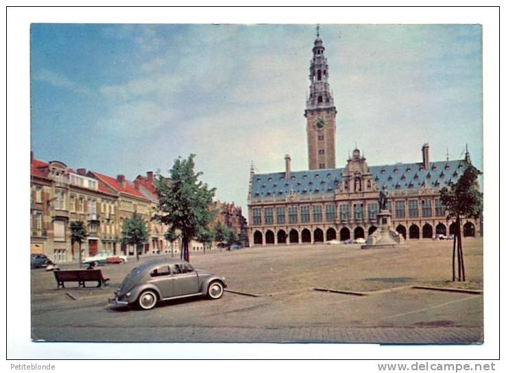 (G139) - Leuven - Bibliotheek Van De Universiteit  + Autos VW Coccinelle / Kafer - Leuven