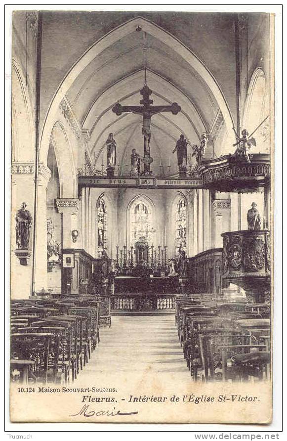 C6951 - FLEURUS - Intérieur De L´ Eglise St-Victor - Fleurus