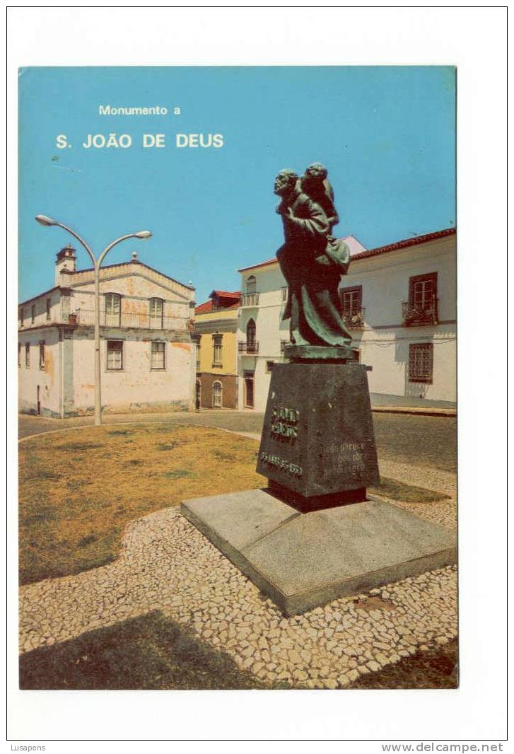 Portugal Cor 08935 – MONTEMOR O NOVO - S. JOÃO DE DEUS - Evora