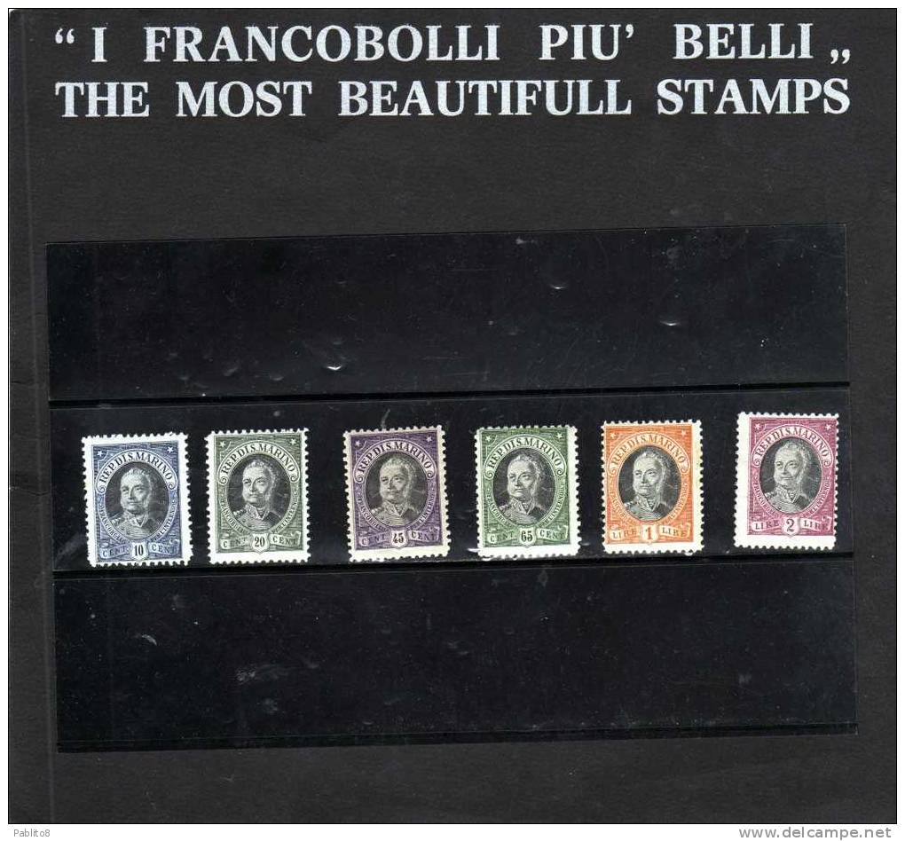 San Marino 1926 ONOFRI SERIE COMPLETA MNH - Unused Stamps