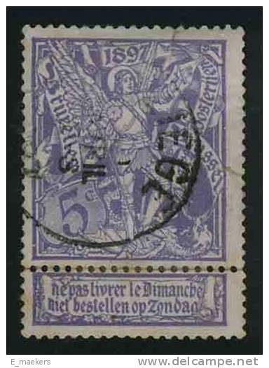België 1896, Nr 71 - USED / GESTEMPELD / OBLITERE - Catw 0,75€ - 1894-1896 Tentoonstellingen