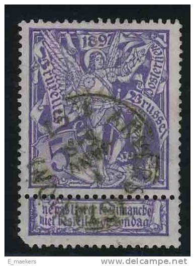 België 1896, Nr 71 - USED / GESTEMPELD / OBLITERE - Catw 0,75€ - 1894-1896 Tentoonstellingen