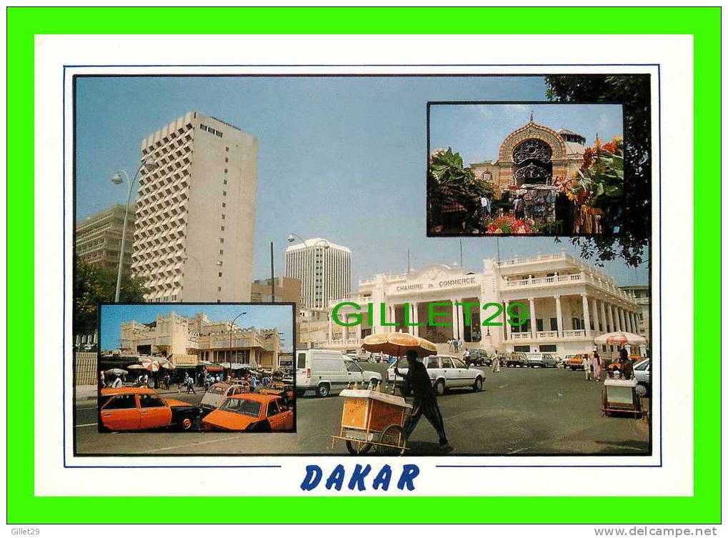 DAKAR, SÉNÉGAL - CITÉ MODERNE GARDE SES MARCHÉS ANCIENS - WAKHATILENE - ANIMÉE DE TAXI - PHOTO GERRER LAURENT - - Sénégal