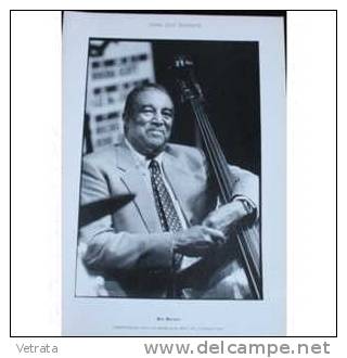 Photo De Ray Brown Par Philippe Cibille (Jazz Hot Gallery, 20 X 29 Cm) - Fotos