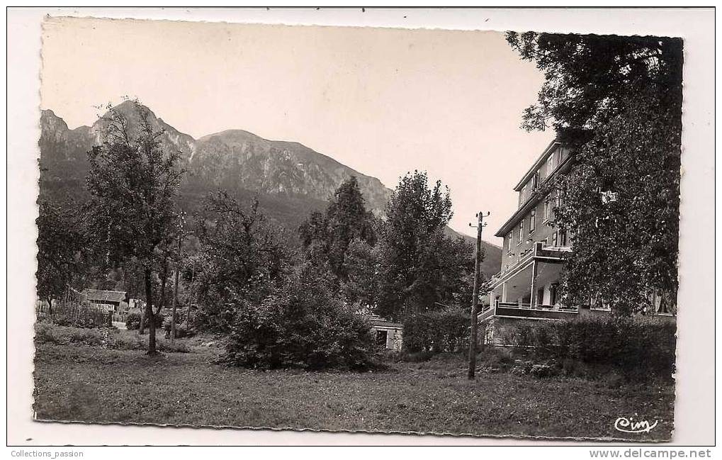 Cp , LA ROCHE SUR FORON , Hôtel Du Parc Et Sur Cou St Laurent , Ed : Combier - La Roche-sur-Foron