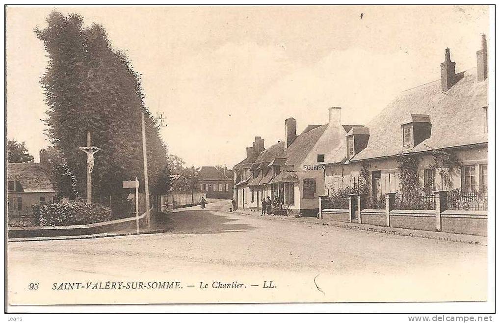 ST VALERY SUR SOMME   LE CHANTIER  LL93 - Saint Valery Sur Somme