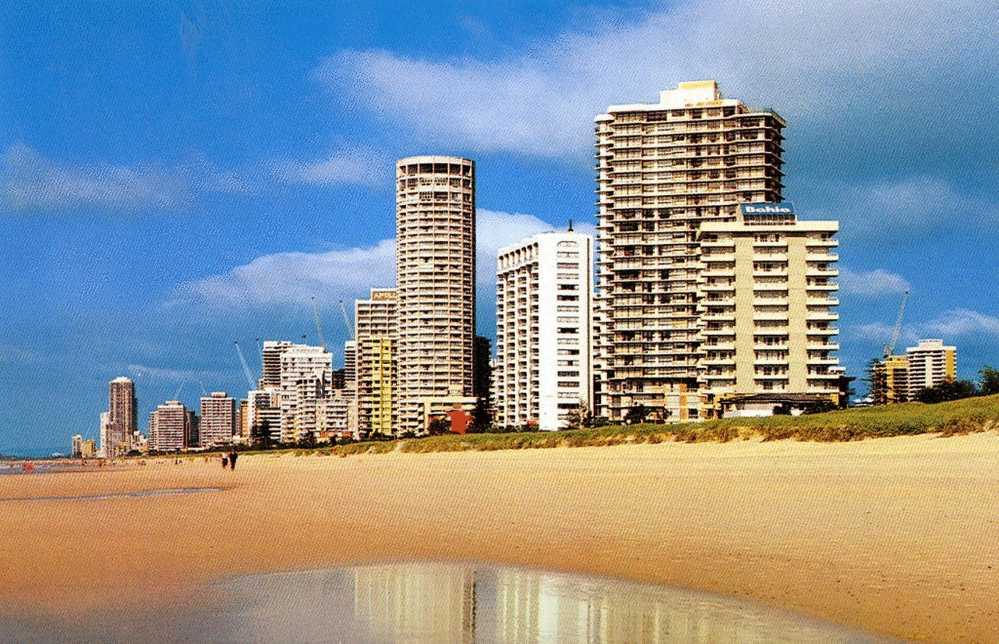 Australia Queensland Surfers Paradise - 1982 Pre-Stamped PCs Series 1V Unused - Gold Coast