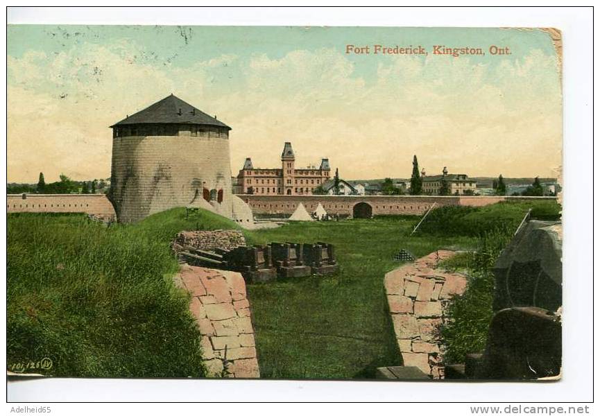 Fort Frederick Kingston Ontario The Valentine 1909 - Kingston
