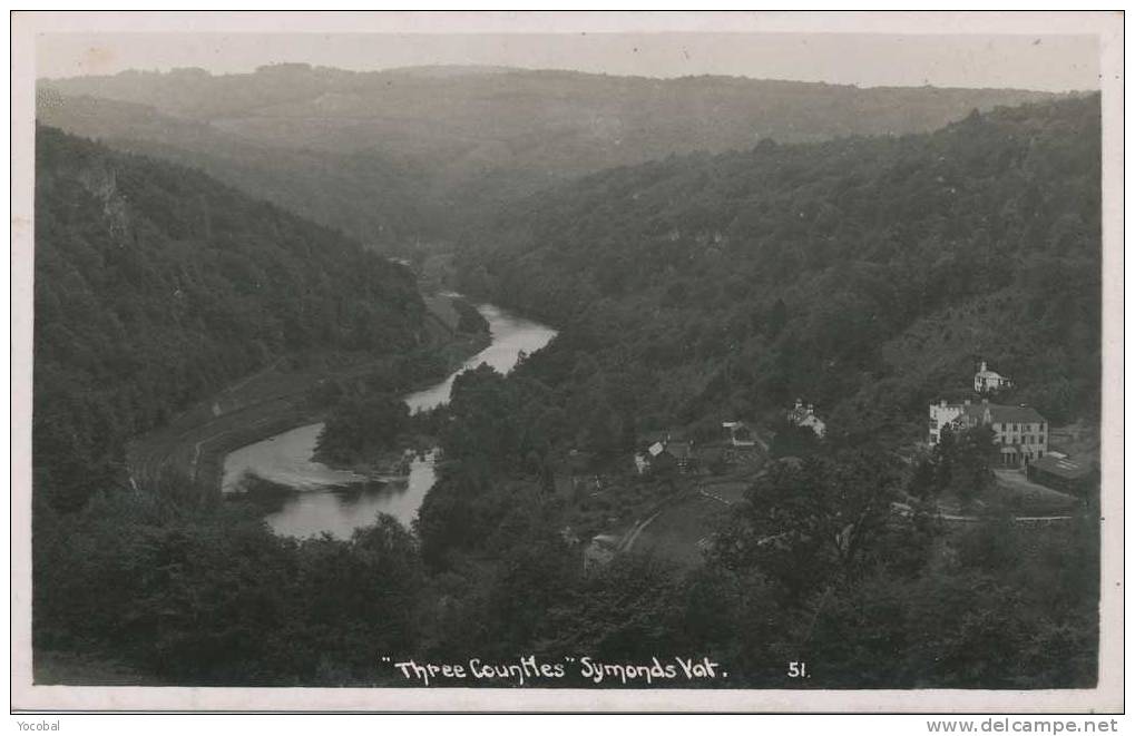 Cp , ROYAUME-UNI , ANGLETERRE , Symonds Yat , Three Countles - Herefordshire