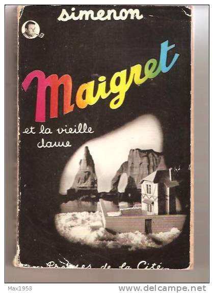 Simenon  Maigret Et La Vieille Dame  Presses De La Cité, 1953 - Simenon