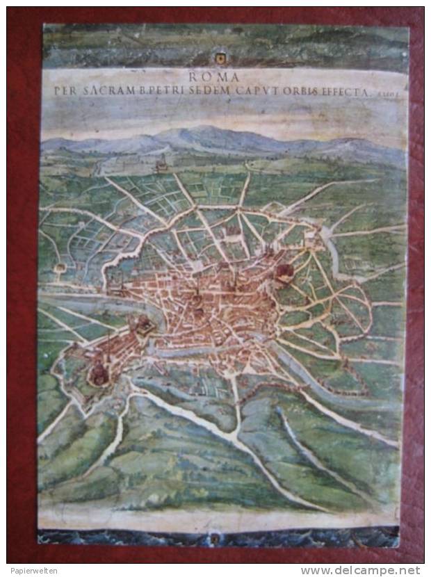 Roma - Citta Del Vaticano: Musei Vaticani: Galleria Della Carte Geografiche - Roma Nel 1631 - Musées