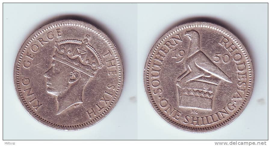 Southern Rhodesia 1 Shilling 1950 King George VI - Rhodesia