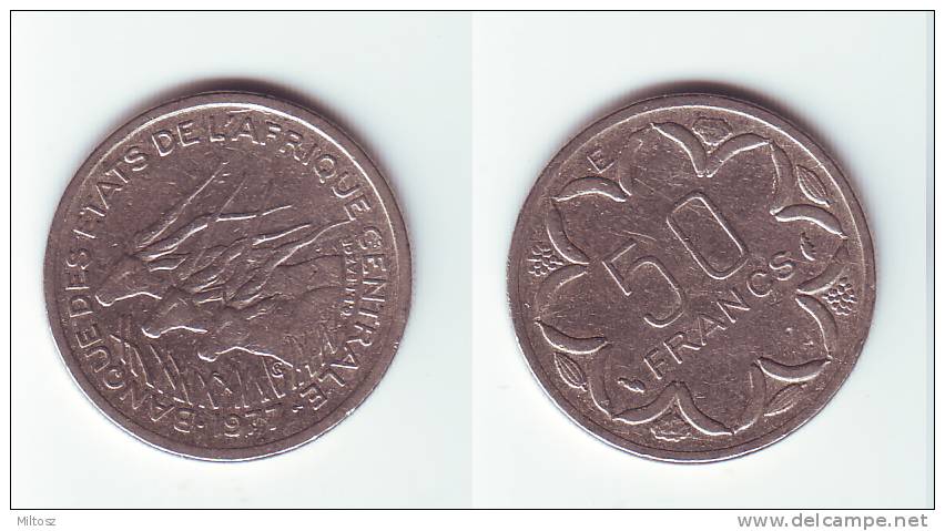 Central African States 50 Francs 1977 E - Autres – Afrique