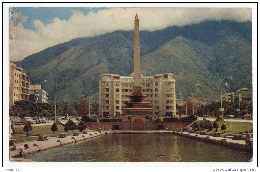 VENEZUELA - CARACAS, Obelisco De Alta Mira, 1958. - Venezuela