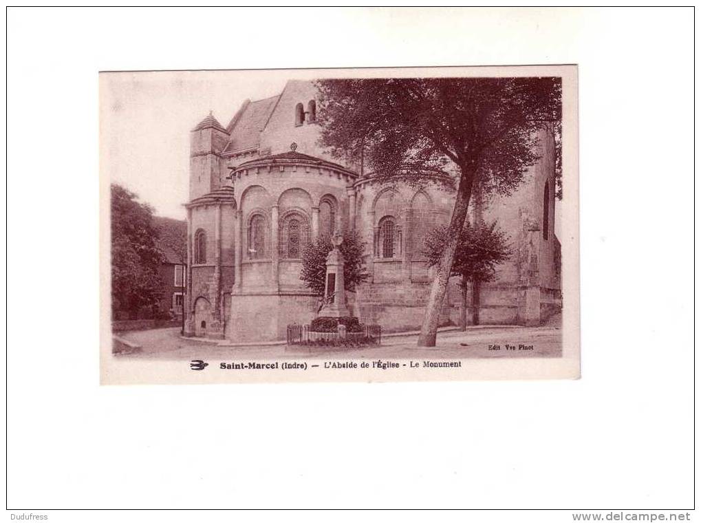 SAINT MARCEL      ABSIDE DE L EGLISE     LE MONUMENT - Altri & Non Classificati