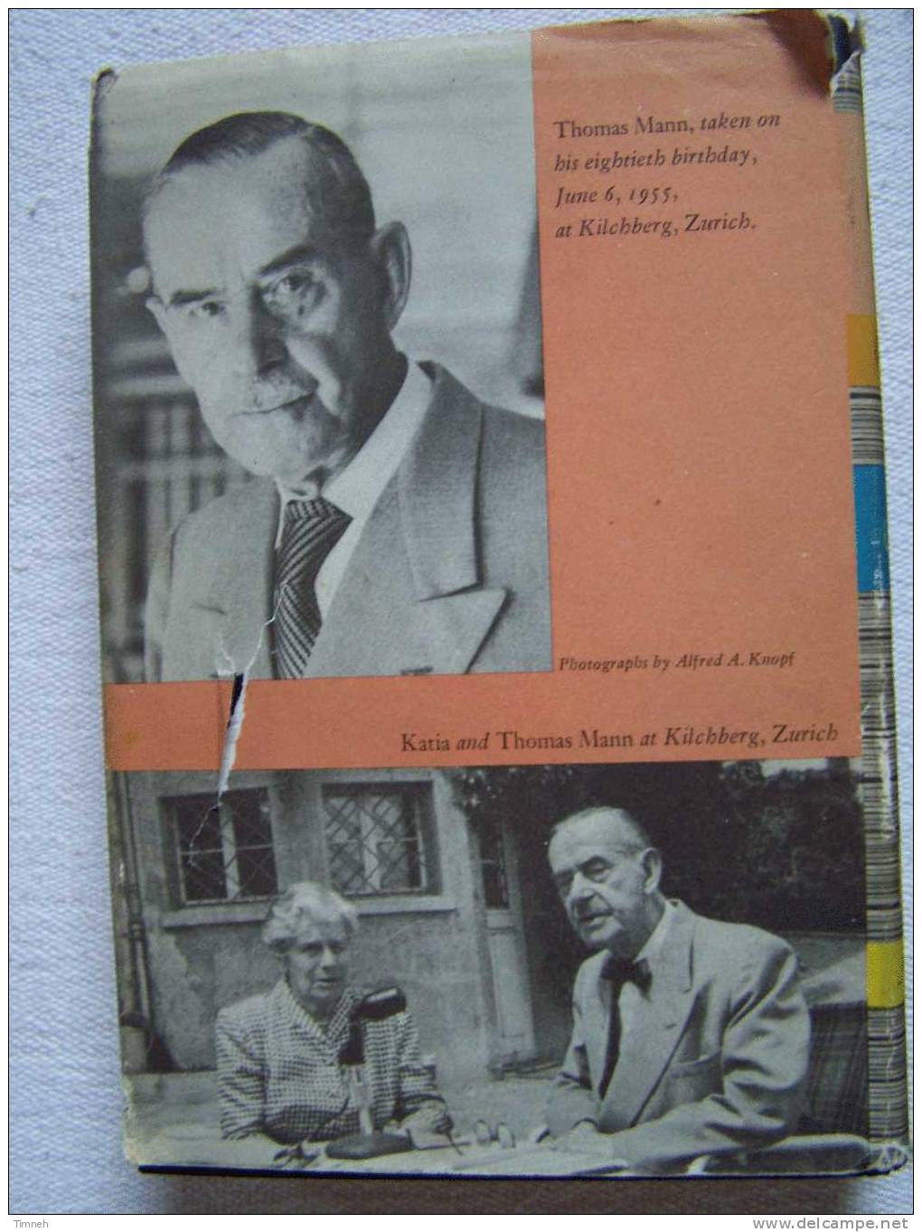 Thomas MANN-Confessions Of Felix Krull-Confidence Man-a Novel-1955 édition Alfred A.Knopf-BORZOI BOOKS - Familie
