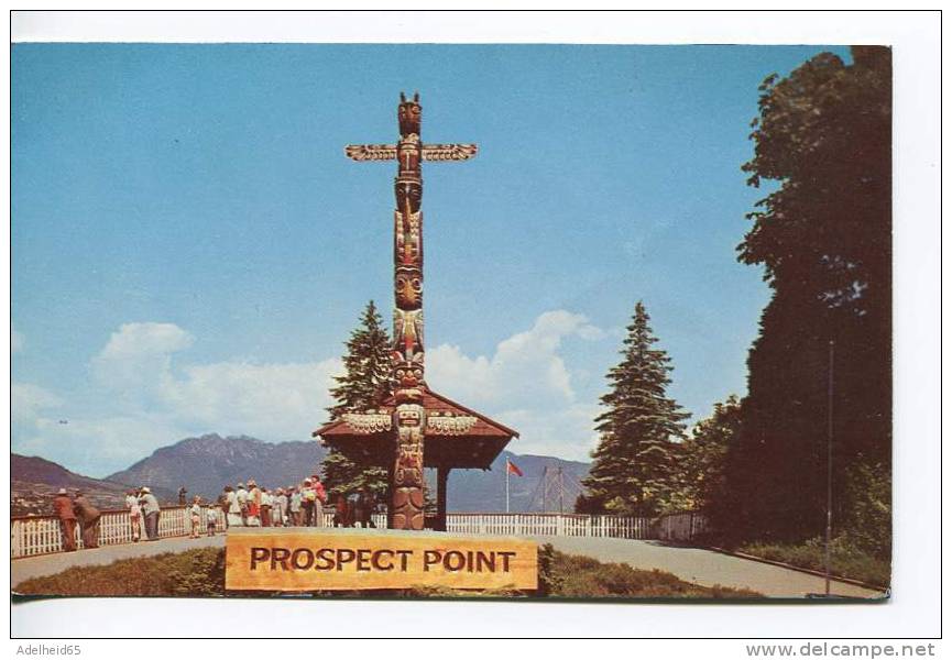 Prospect Point Stanley Park Vancouver Totem Pole - Vancouver