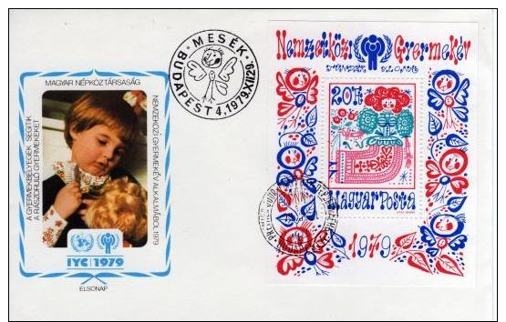 Premier Jour Année Internationale De L´enfant 1979 - FDC