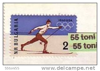 Bulgaria / Bulgarie 1960 Winter Olympic Games - Squaw Valley   1v.-MNH - Inverno1960: Squaw Valley