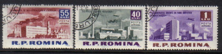 ROMANIA   Scott #  C 129-34 VF USED - Used Stamps