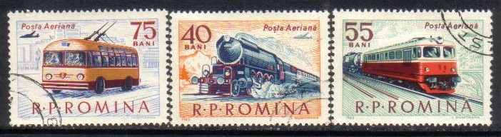 ROMANIA   Scott #  C 137-41 VF USED - Used Stamps
