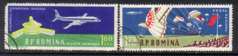 ROMANIA   Scott #  C 79-85 VF USED - Used Stamps