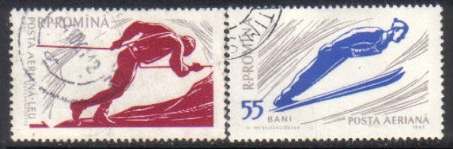 ROMANIA   Scott #  C 96-102 VF USED - Gebruikt