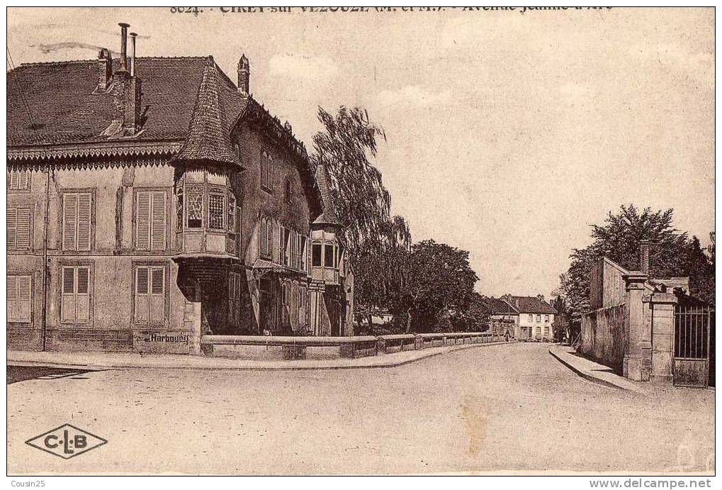 54 CIREY SUR VEZOUZE - Avenue Jeanne D'Arc - Cirey Sur Vezouze