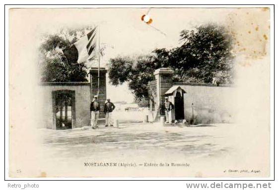 Mostaganem - Entrée De La Remonte ( Camp Militaire, Légion ) - Mostaganem
