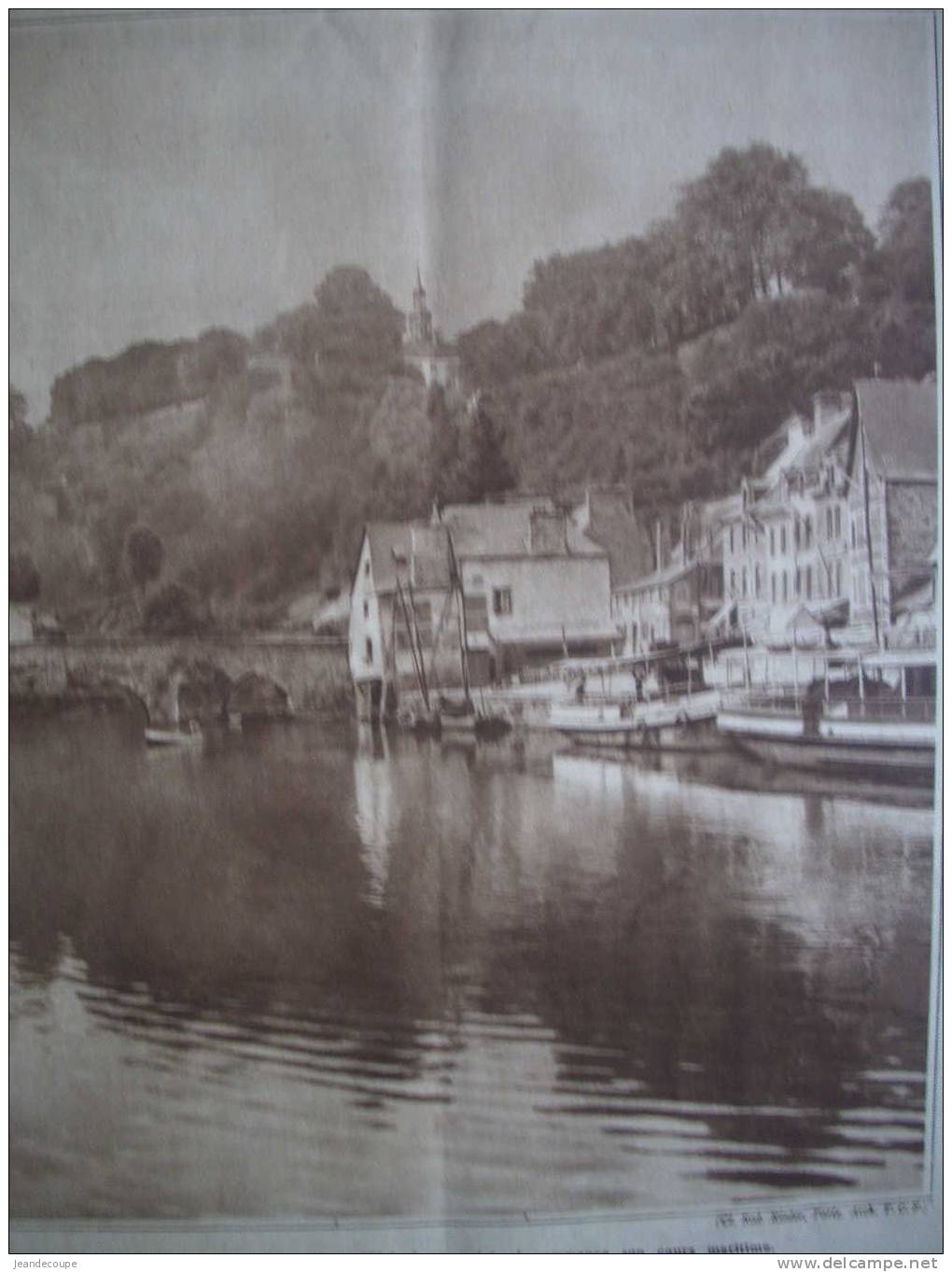 ARTICLE-REGIONNALISME- Fleuves Et Rivières De L'ouest - Eure, Sarthe, Orne, Le Nançon, La Rance........ - 1931-  7 Pages - Documents Historiques