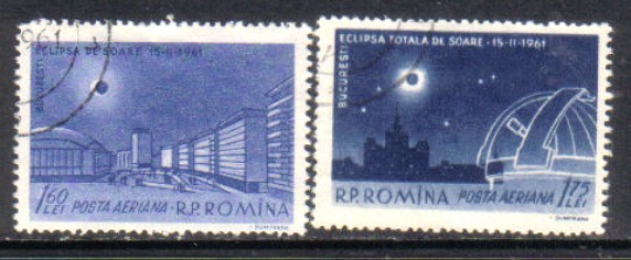 ROMANIA   Scott #  C 106-7 VF USED - Gebruikt