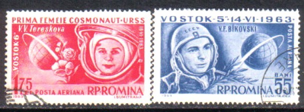 ROMANIA   Scott #  C 142-3 VF USED - Used Stamps