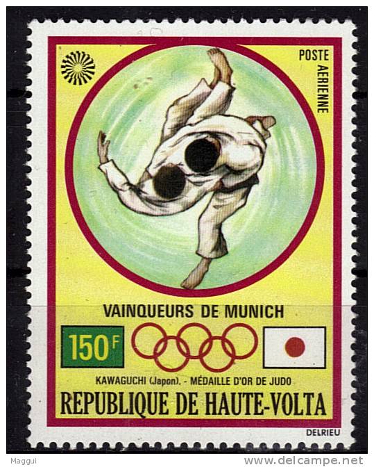 HAUTE VOLTA    PA 118  * *    JO 1972  Judo - Zonder Classificatie
