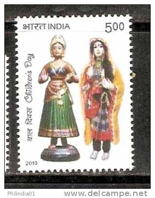 India 2010 Children's Day Toy Puppet Doll MNH Inde Indien - Unused Stamps