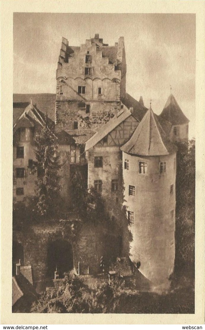 AK Meersburg Bodensee Schloss ~1930  #06 - Meersburg