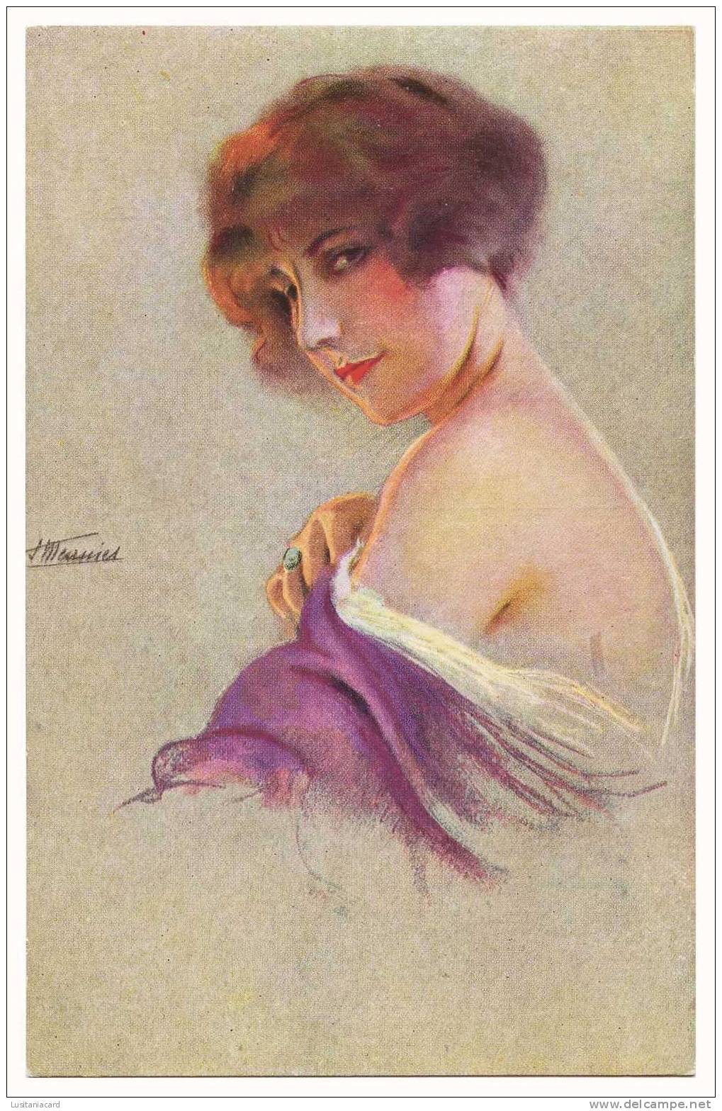 FRANCE - ILLUSTRATEURS - « Suzanne Meunier» -Nos Montmartroises.(Série Nº 79 - 5) Carte Postale - Meunier, S.