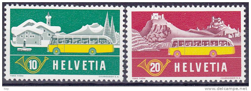 ZWITSERLAND - Briefmarken - 1953 - Nr 597/98 - MNH** - Cote 1,80€ - Neufs
