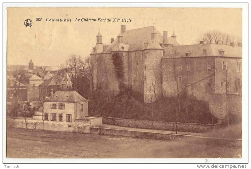 C9214 - Ecaussines - Le Château Fort Du XVe Siècle - Ecaussinnes